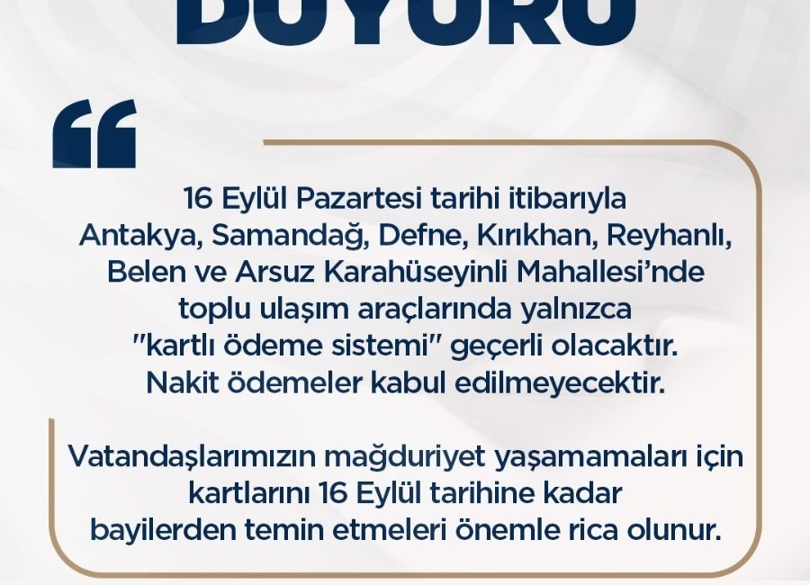 Hatay Büyükşehir Belediyesi (HBB),