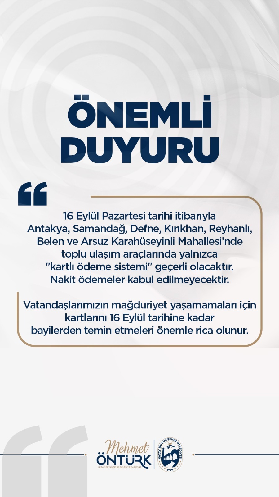 Toplu ulaşımda nakit ödeme dönemini kapatıyor