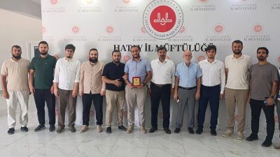 Hatay İl Vaizi iken Tunceli Çemişgezek İlçe Müftüsü olarak atanan