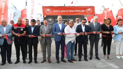 Hatay’da av yasağının sona ermesinin ardından balıkçılar, İskenderun Limanı’nda düzenlenen