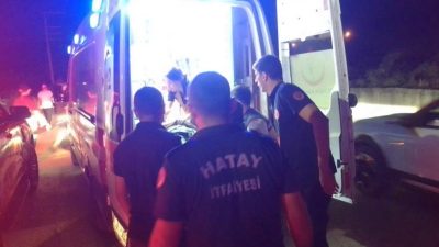 Hatay’ın Antakya ilçesine bağlı Kuzeytepe Mahallesi’nde meydana gelen trafik kazasında,
