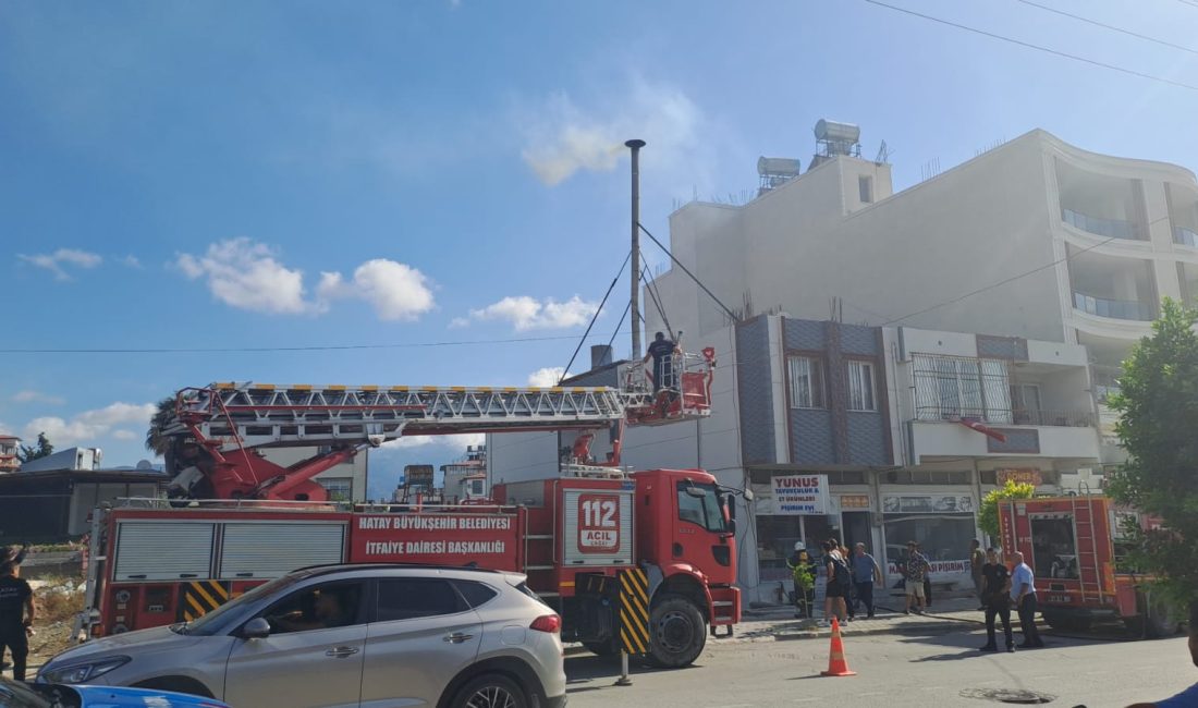 Hatay’ın Samandağ ilçesinde bir