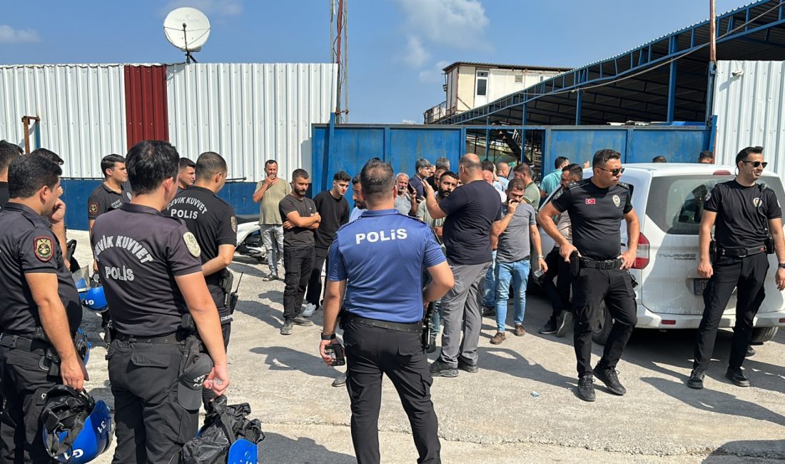 Hatay’ın İskenderun ilçesinde, polis