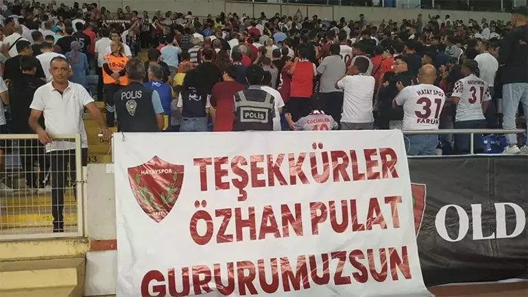 Hatayspor Taraftarının vefası Özhan Pulat’a