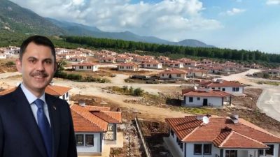 Depremden etkilenen vatandaşlar, Hatay’ın Kırıkhan ilçesine bağlı Saylak mahallesinde inşa