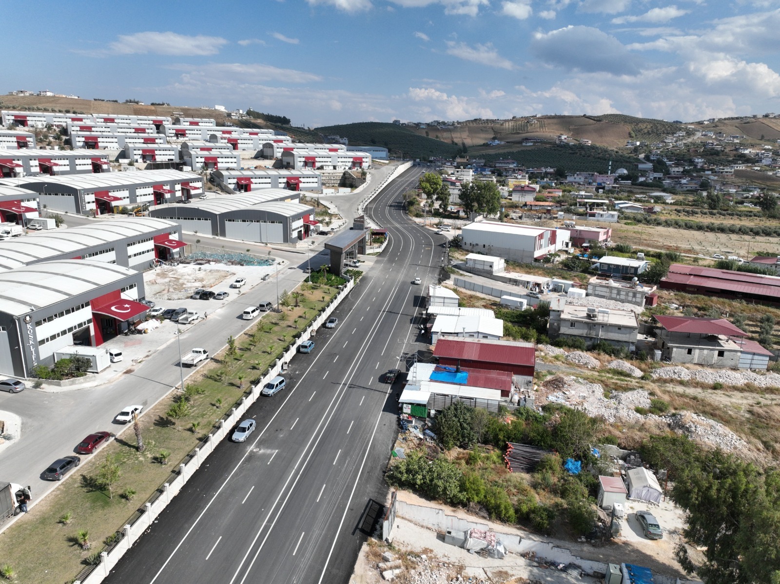 HBB’den Antakya – Şam Yolu’na Yeni Asfalt