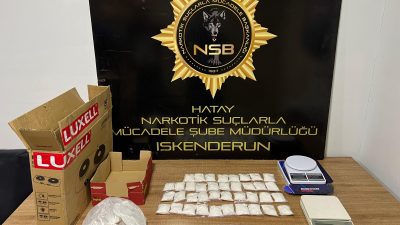 Hatay Emniyet Müdürlüğü, uyuşturucu imal ve ticaretine yönelik yürütülen çalışmalar