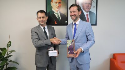 Hatay Büyükşehir Belediye Başkan Vekili Armağan Teköz, Almanya’nın Dortmund Belediyesinden