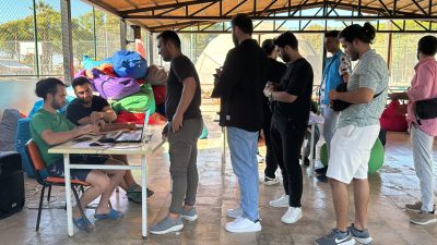 Hatay’ın Arsuz ilçesinde düzenlenen Ekolojik ve Sürdürülebilir Tarım Gençlik Kampı’nın