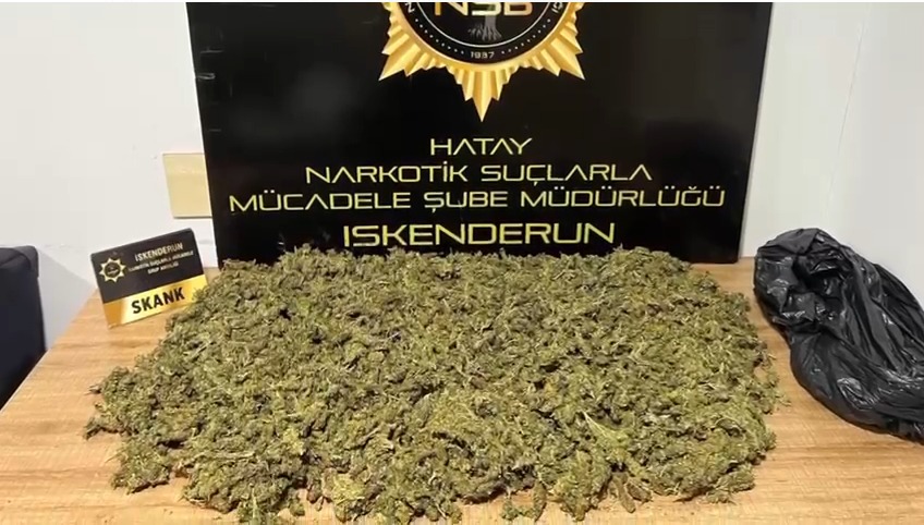 5 Kilogram Skunk ele geçirildi