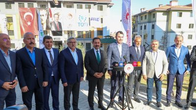 Çevre, Şehircilik ve İklim Değişikliği Bakanı Murat Kurum, Hatay’da yürütülen