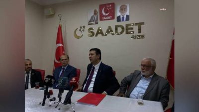 Saadet Partisi Genel Başkan Vekili Mahmut Arıkan, İstanbul Büyükşehir Belediye