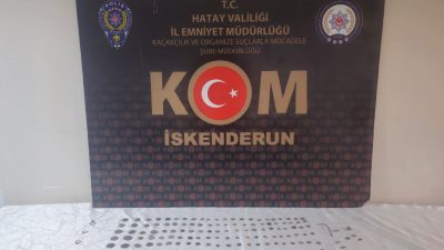 Hatay Emniyet Müdürlüğü, tarihi eser kaçakçılığına karşı yürüttüğü çalışmalar kapsamında