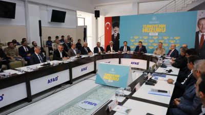 &nbsp; Geçtiğimiz günlerde Hatay’da temaslarda bulunan İçişleri Bakanı Ali Yerlikaya,