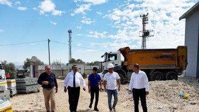 Hatay İl Sağlık Müdürü Dr. Sıtkı Sönmez, yapımı devam eden