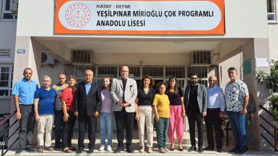 Defne İlçe Milli Eğitim Müdürlüğü tarafından yapılan açıklamaya göre, Yeşilpınar