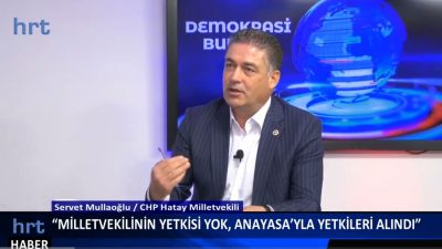 CHP Hatay Milletvekili Servet Mullaoğlu, Gazeteci Ali Yolcu’nun sunduğu “Demokrasi