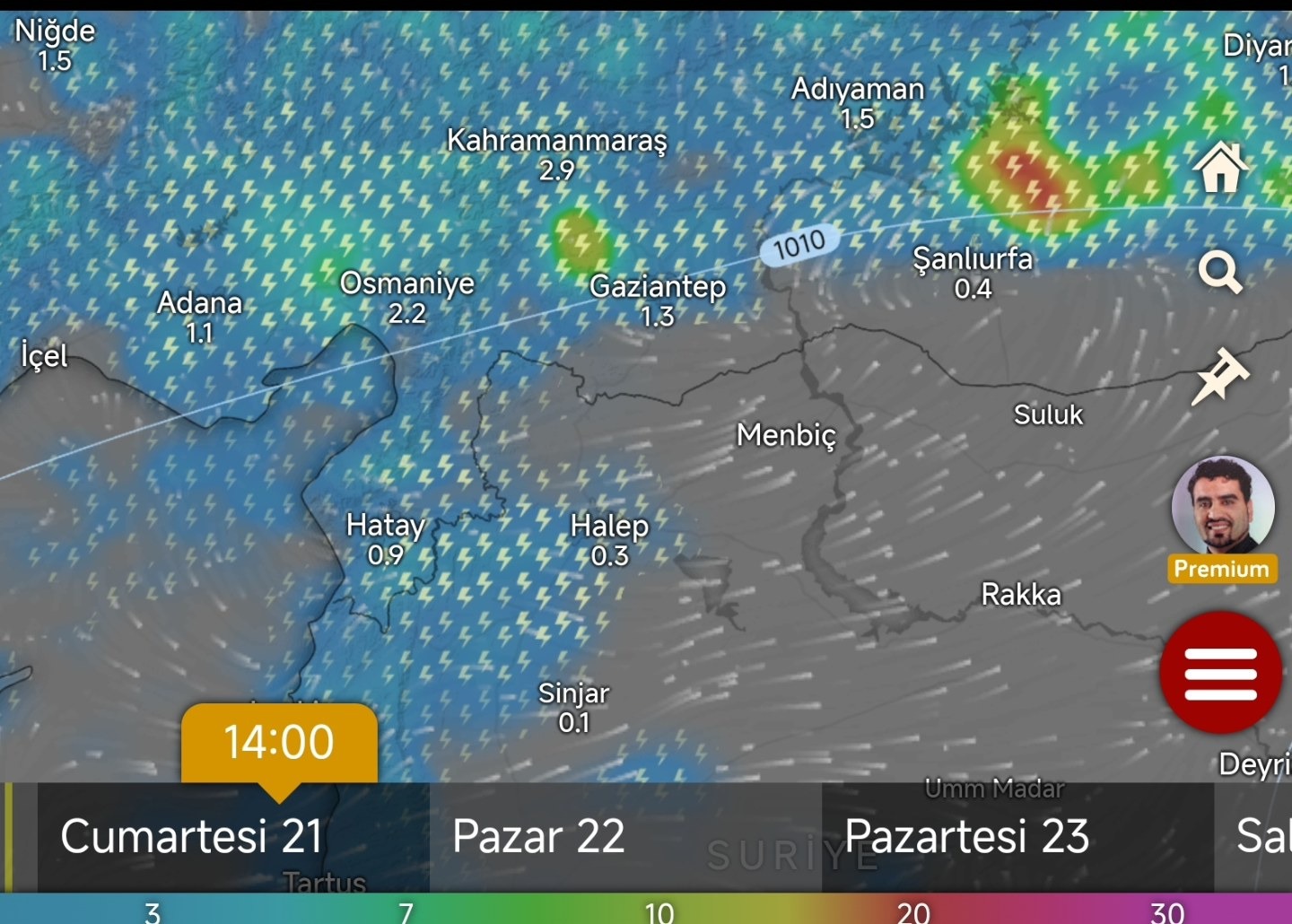 Hatay’ın 15 ilçesinde de yağmur