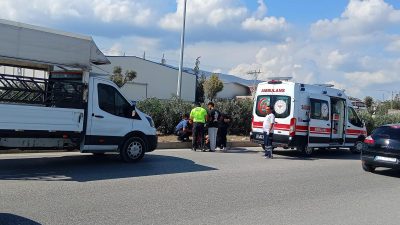 Antakya-İskenderun yolu üzerindeki Dericiler Sitesi kavşağında zincirleme bir kaza meydana