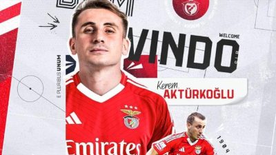 Portekiz ekibi Benfica, Galatasaray’dan Kerem Aktürkoğlu’nu transfer ettiğini açıkladı. Benfica’nın