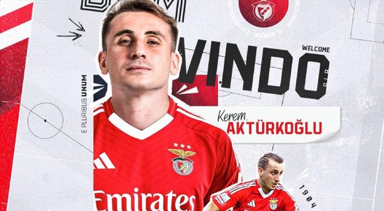 Kerem Aktürkoğlu resmen Benfica’da