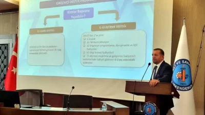 KOSGEB Hatay İl Müdürlüğü ve İskenderun Teknik Üniversitesi iş birliğiyle,