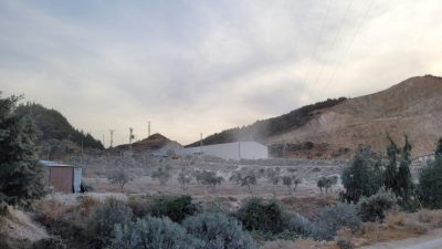 Hatay’ın Kuruyer Mahallesi, 6 Şubat depreminin ardından taş ocakları ve