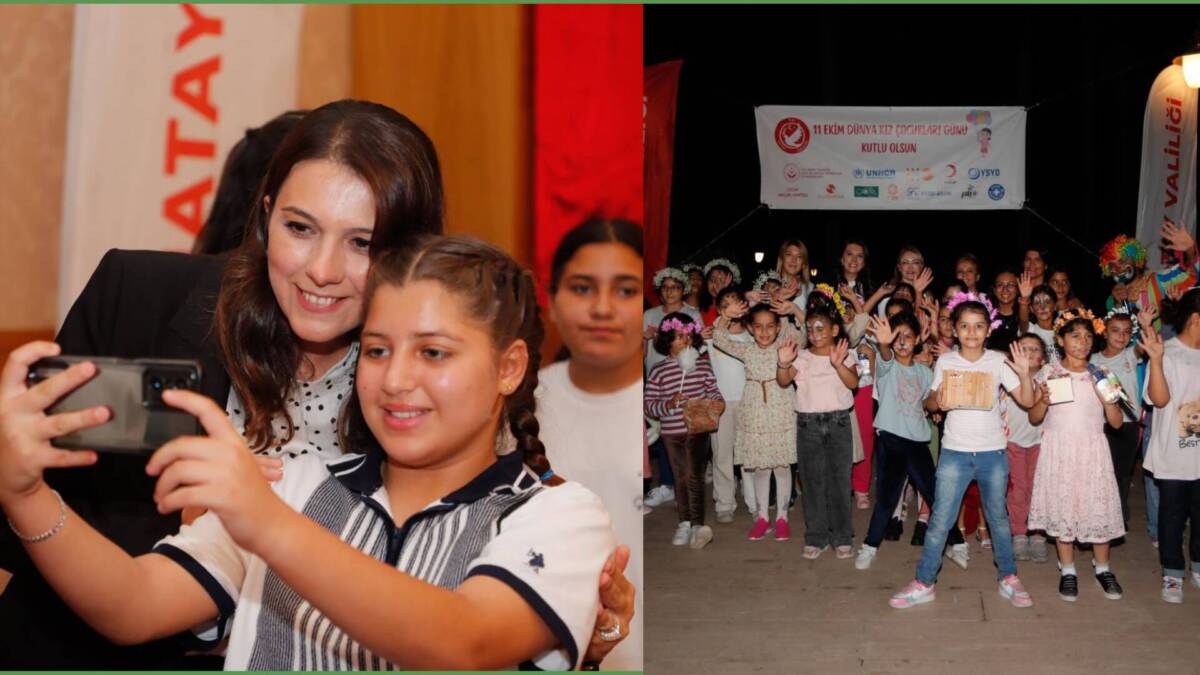 Hatay Valiliği’nden “Dünya Kız Çocukları Günü” Etkinliği