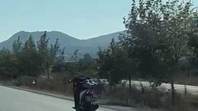 Gaziantep – Hatay karayolunda, Kırıkhan ilçesi mevkiinde trafikte akrobatik hareketler
