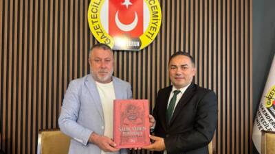 İskenderun Gazeteciler Cemiyeti, yenilenen cemiyet binasında BİP Müdürü Dr. Çetin