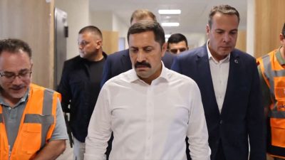 Hatay Valisi Mustafa Masatlı, Erzin ilçesinde yapımı sona yaklaşan Erzin