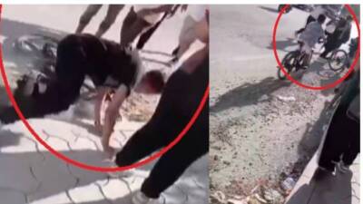 Samandağ'da yaşanan olayda, bir şahıs okuldan çıkan 12 yaşındaki çocuğa