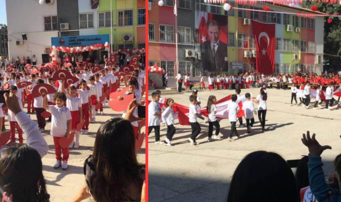 Cemil Şükrü Çolakoğlu İlkokulu’nda Coşkulu 29 Ekim Kutlaması