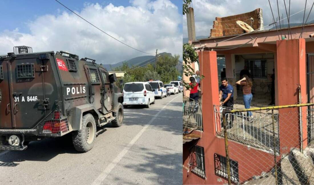 Hatay'ın İskenderun ilçesinde bir