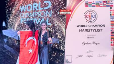 Hatay’ın en başarılı kadın kuaförü Eylem Kaya, 26-27-28 Ekim tarihlerinde