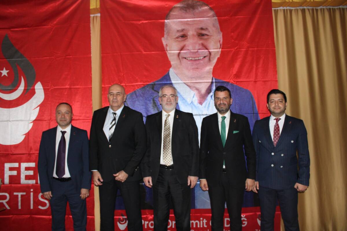 Zafer Partisi Hatay İl Kongresinde Yeni Başkan Seçildi