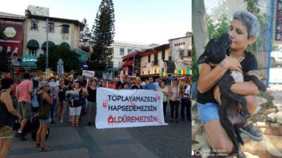 Antalya’da yaşayan ancak 6 Şubat depreminde hemen sonra Antakya’da engelli