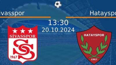 Hatayspor bugün ( 20 Ekim Pazar ) Trendyol Süper Lig