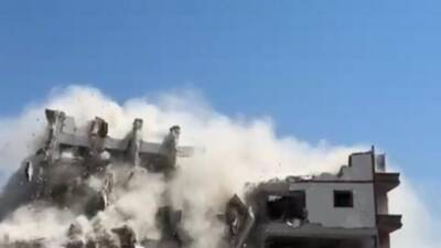 Hatay’ın Antakya ilçesinde, Kahramanmaraş merkezli depremlerde ağır hasar gören 8