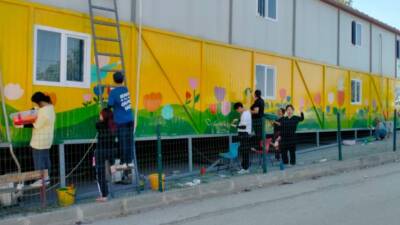 Samandağ, asrın felaketinin yaralarını sarmaya devam ediyor. Global Children Foundation