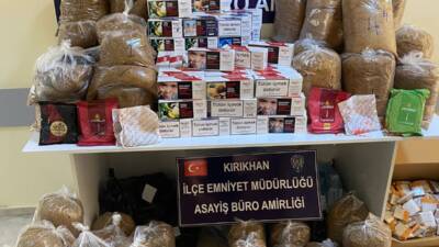 Hatay Emniyet Müdürlüğü, kaçakçılık olaylarına yönelik yürüttüğü çalışmalar kapsamında önemli