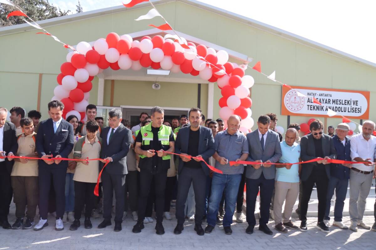 Ali Sayar Mesleki ve Teknik Anadolu Lisesi Açıldı