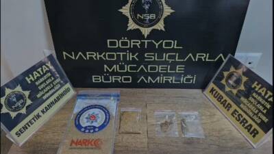 Hatay Emniyet Müdürlüğü, uyuşturucu imal ve ticaretine yönelik yaptığı çalışmalar