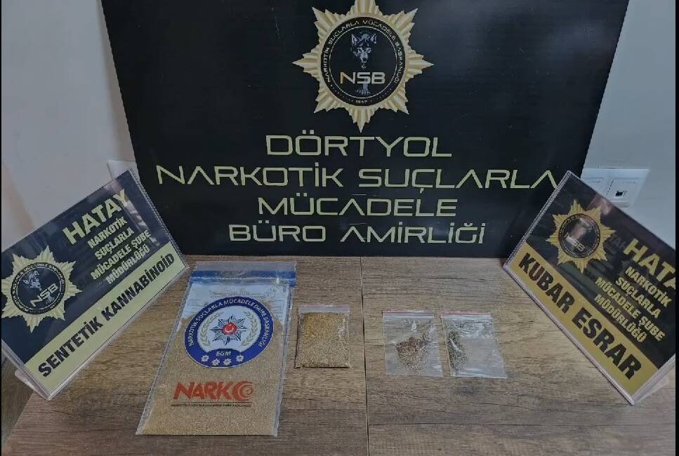 Hatay Emniyet Müdürlüğü, uyuşturucu