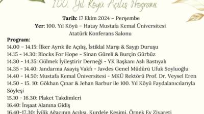 6 Şubat depremi sonrası, Hatay’da sivil girişimle hayata geçirilen ilk