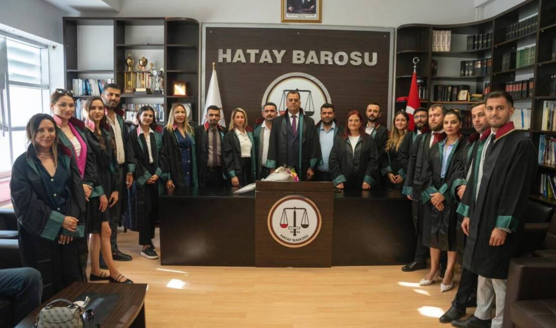 Hatay Barosu’nun yeni başkanı