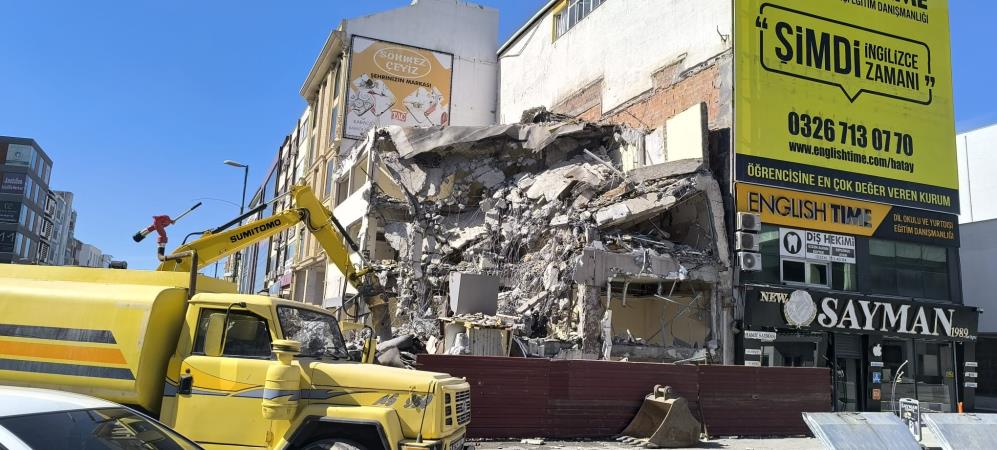 Hatay’ın Dörtyol ilçesinde depremde