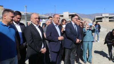 Hatay’da Romanya desteğiyle ayakkabı sektörü için inşa edilen üretim tesisi,