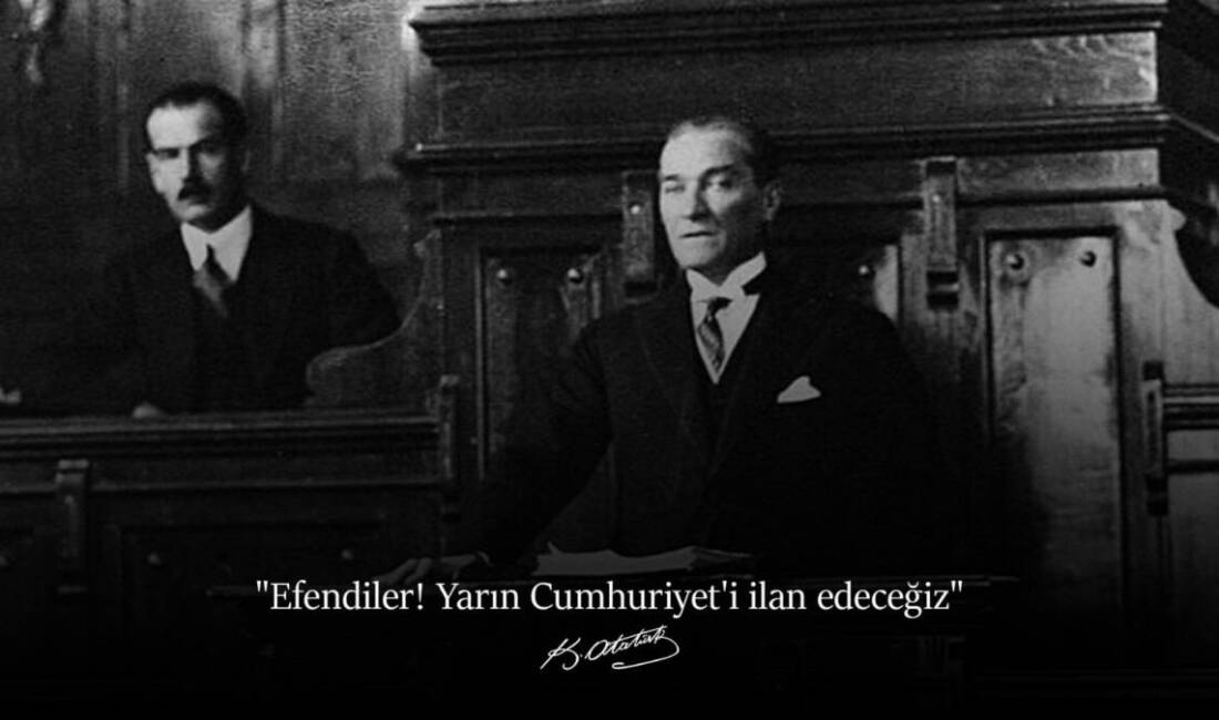 Cumhuriyetin ilanının 101. yılına