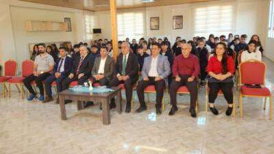 Cumhuriyetin 101. yılına özel olarak Hatay genelindeki tüm okullarda haftanın